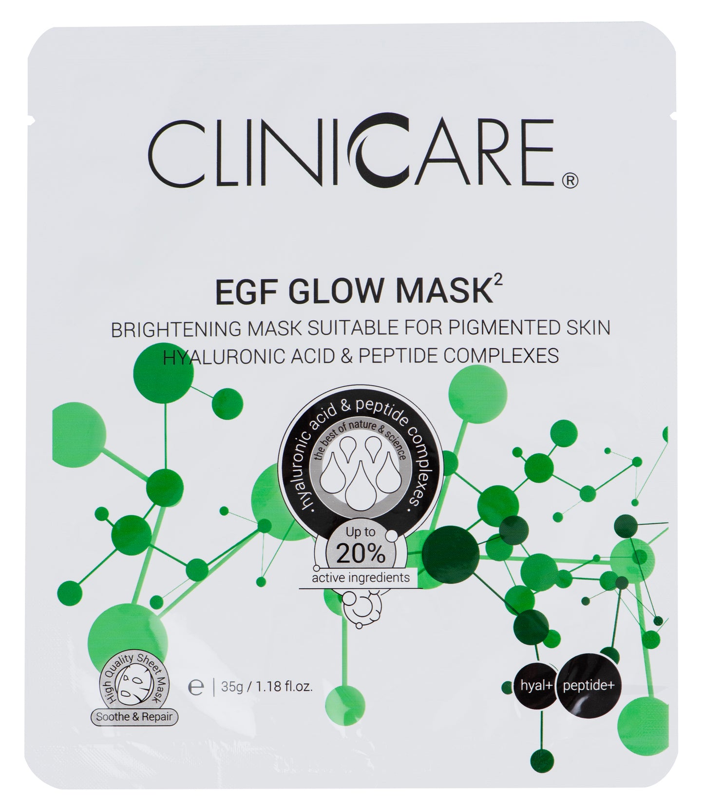 EGF Glow- Tissue mask
