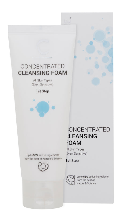 Concetrated cleansing foam